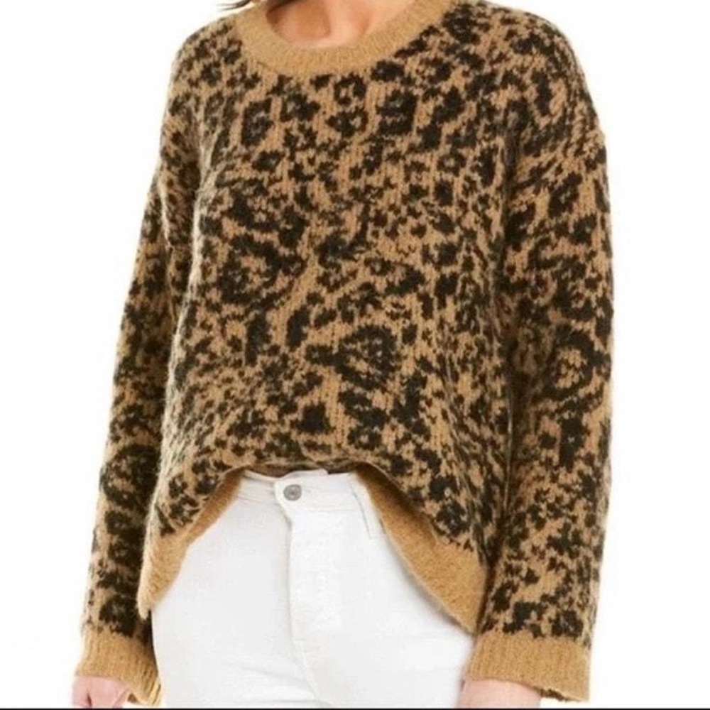 Madewell XS Leopard Sweater